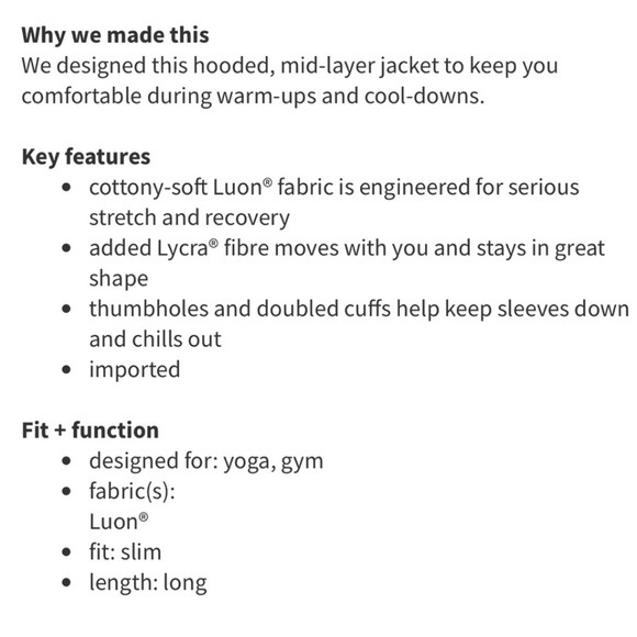 Lululemon Daily Practice Jacket - Picture 2 of 14
